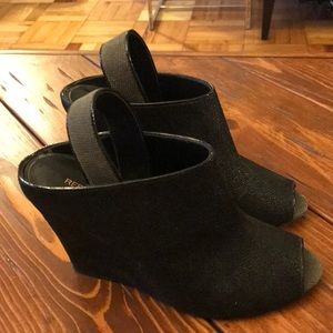 Rebecca Minkoff Ruberized Stingray Wedges